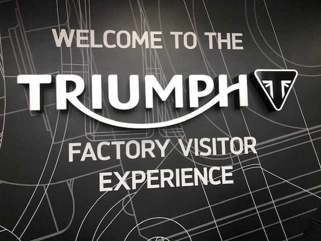 EAIUK Triumph Factory Tour